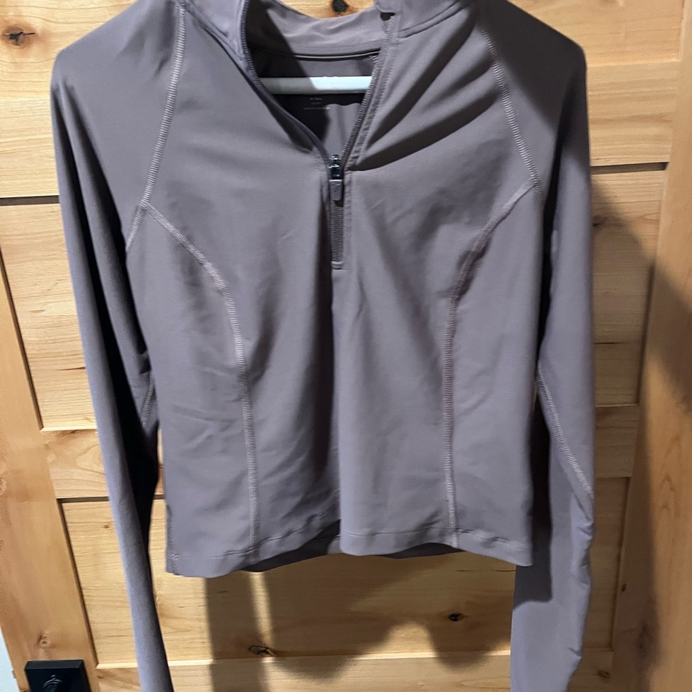 Old Navy Active Taupe Zip-Up Jacket